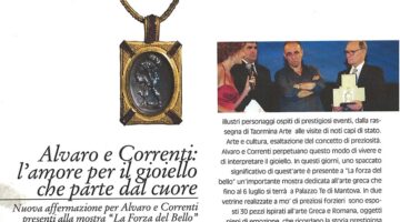 Alvaro e Correnti: l’amore per il gioiello che parte dal cuore