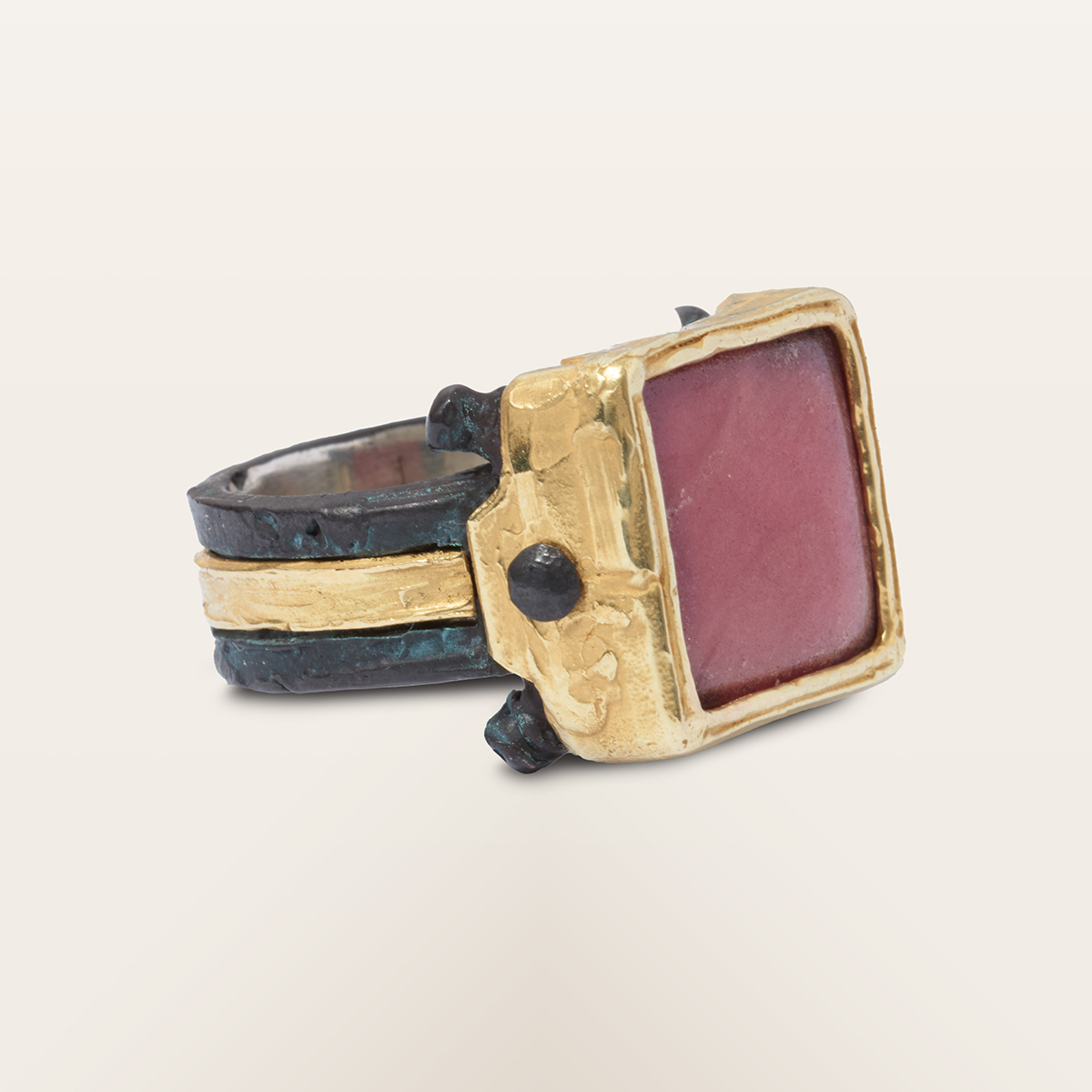 Anello con Rodocrosite - immagine 4
