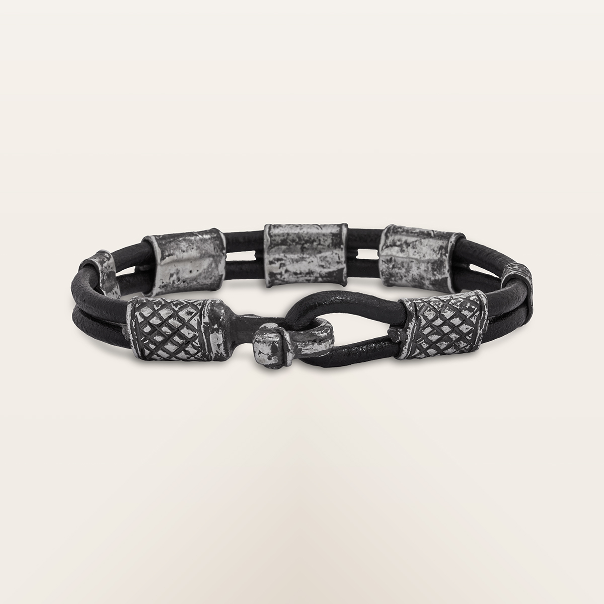 Bracciale Nesso Cuoio - immagine 2
