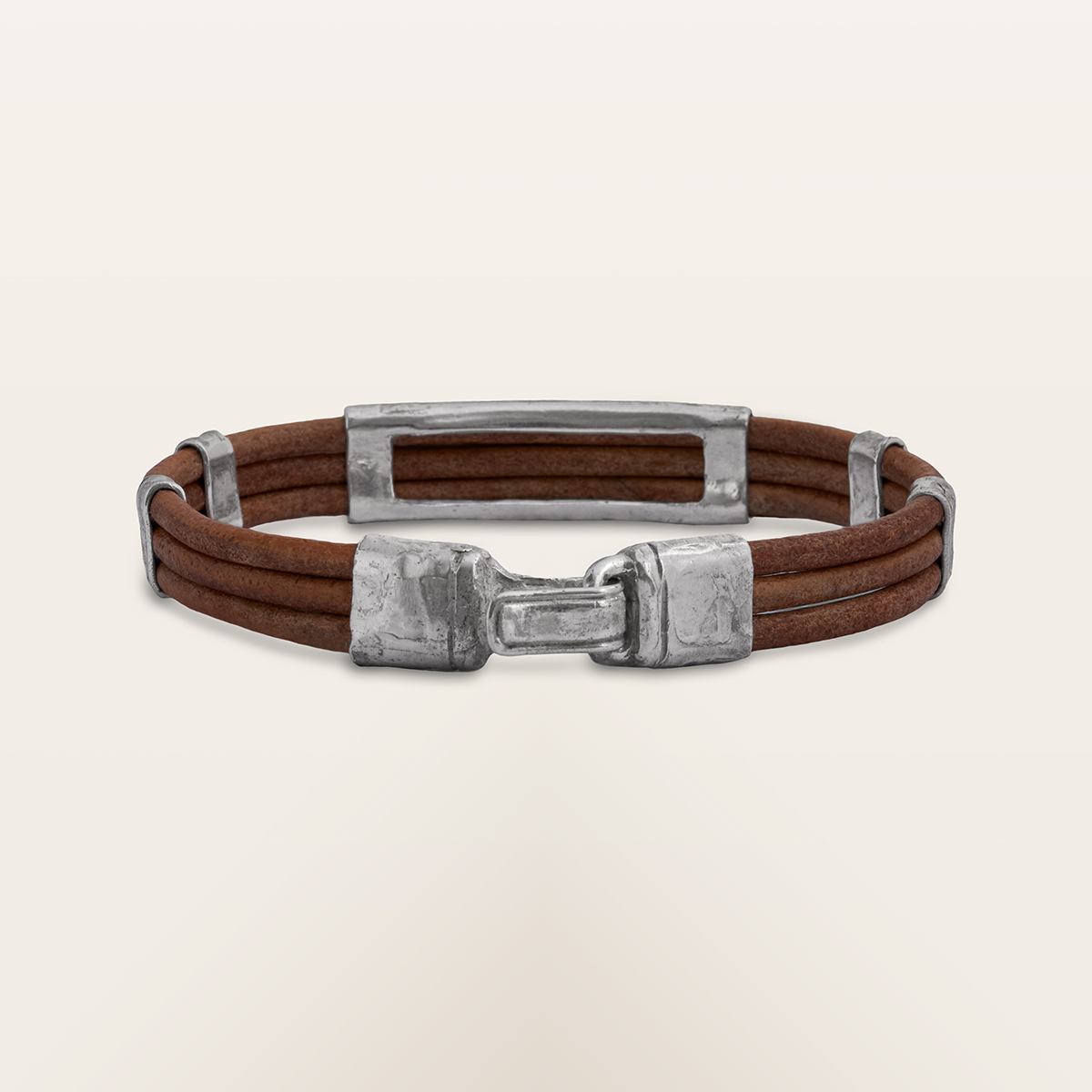 Bracciale Nesso Cuoio - immagine 2