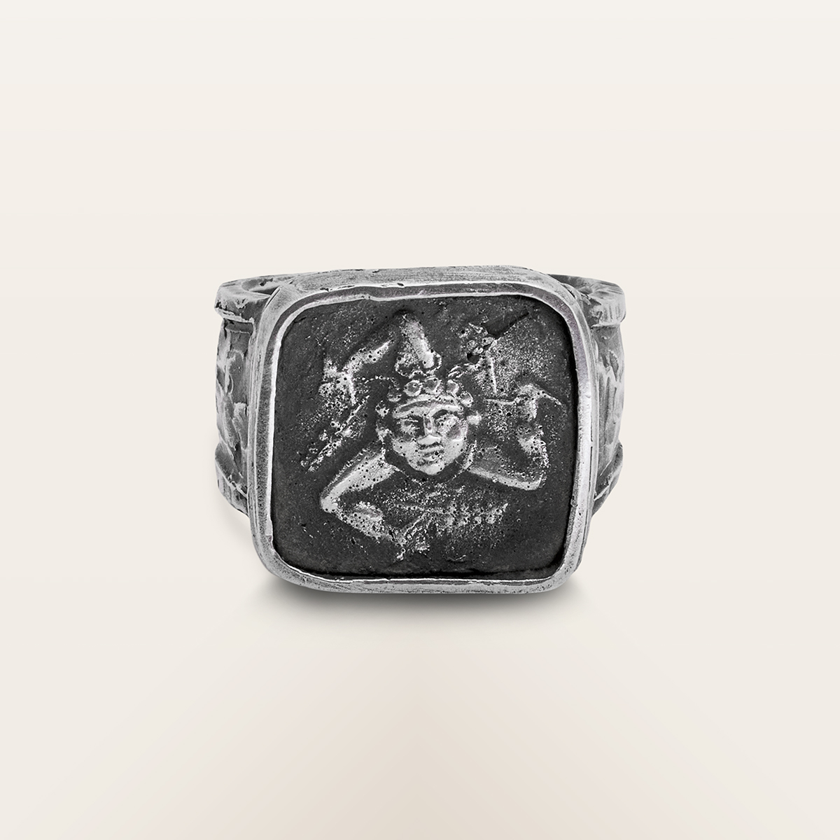 Anello Trinacria Quadro - immagine 2