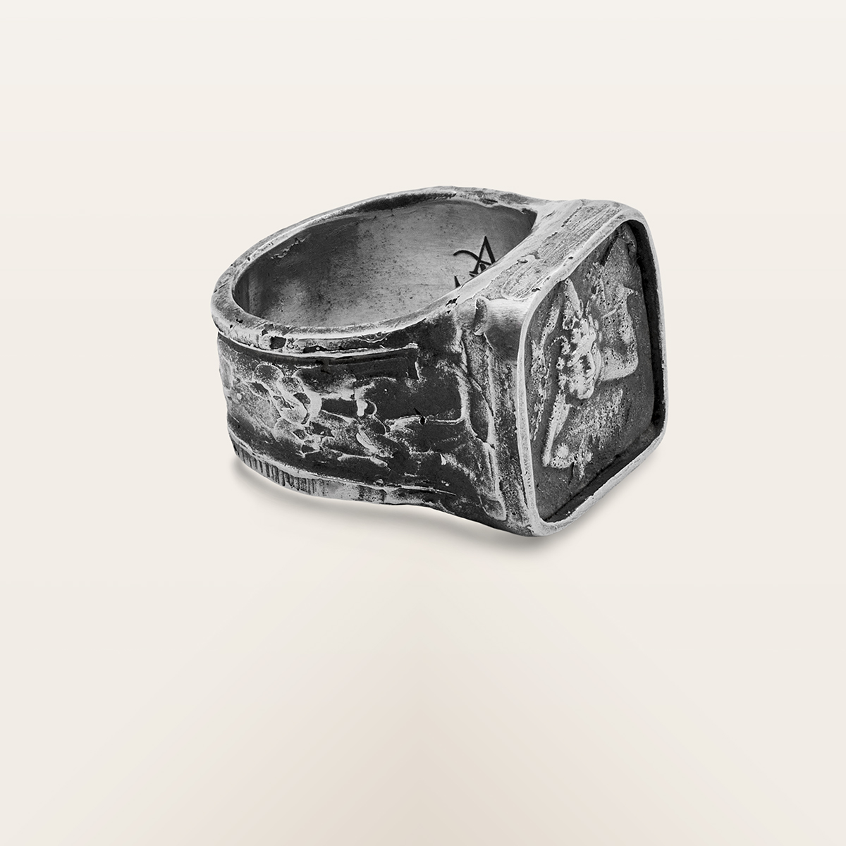 Anello Trinacria Quadro - immagine 3