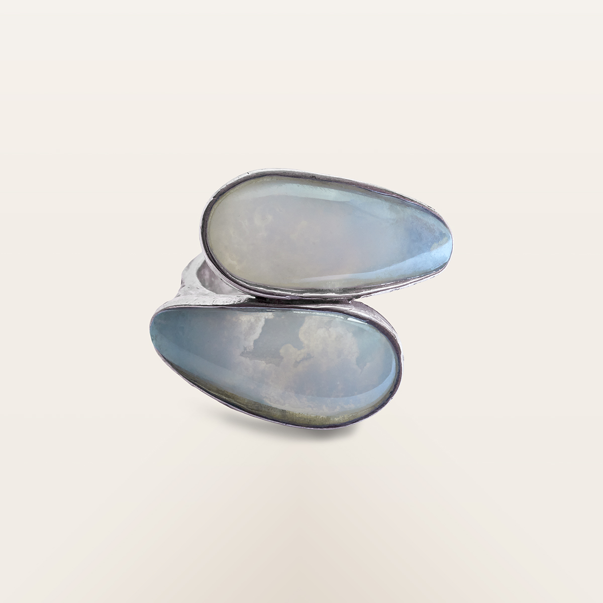 Anello Contrarié Calcedonio - immagine 2