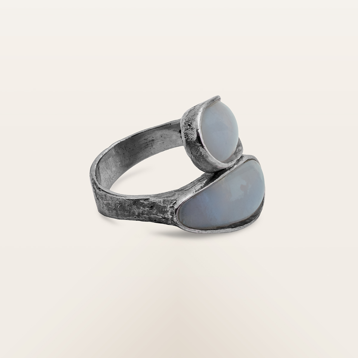 Anello Contrarié Calcedonio - immagine 3