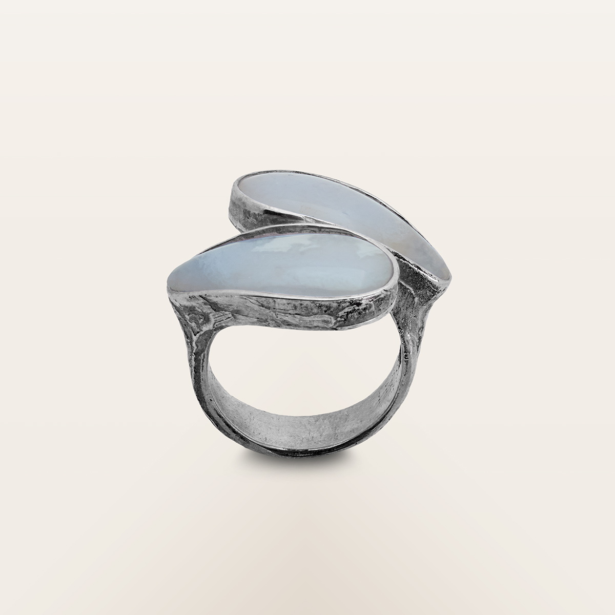 Anello Contrarié Calcedonio - immagine 4